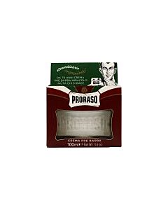 Proraso Red Pre-Shaving Cream with Sandalwood & Shea Butter 100ml-U420217 | Maznun Fashion