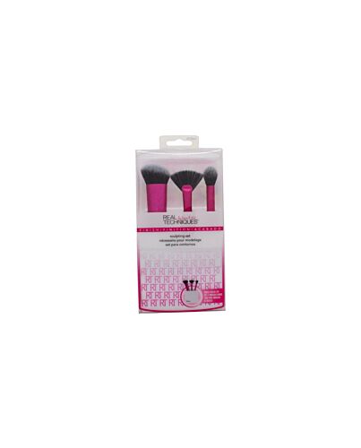 Real Techniques Sculpting Gift Set 4 Pieces (1 x Sculpting Brush
1 x Fan Brush
1 x Setting Brush
1 x Brush Cup)-D075380