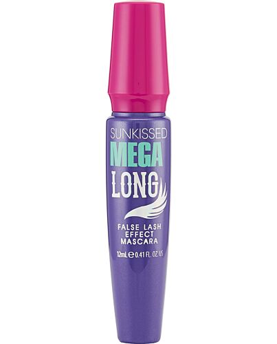 Sunkissed Mega Long False Lash Effect Mascara 12ml - Black-E371524