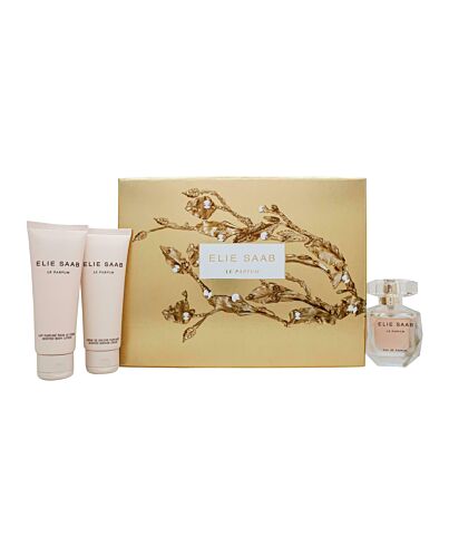 Elie Saab Le Parfum Gift Set 50ml EDP + 75ml Body Lotion + 75ml Shower Cream-J36355