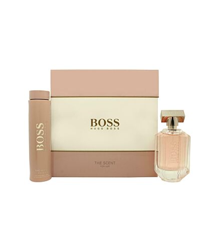 Hugo Boss The Scent for Her Gift Set 100ml EDP + 200ml Body Lotion-L721492