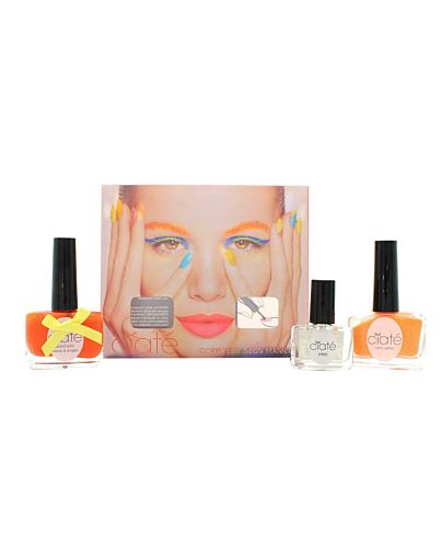 Ciaté Corrupted Neon Manicure Club Tropicana Gift Set 13.5ml Nail Polish in Cha Cha Cha + 10g Club Tropicana Neon Glitter + 5ml Black Light Top Coat-M229415