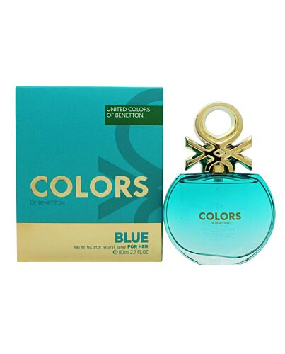 Benetton Colors de Benetton Blue Eau de Toilette 80ml Spray-M720428