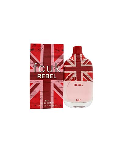 FCUK Rebel For Her Eau De Toilette 100ml Spray-N318548