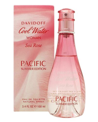Davidoff Cool Water Woman Sea Rose Pacific Summer Edition Eau de Toilette 100ml Spray-O56834