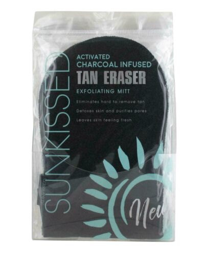 Sunkissed Charcoal Infused Exfoliating Mitt-Q143207