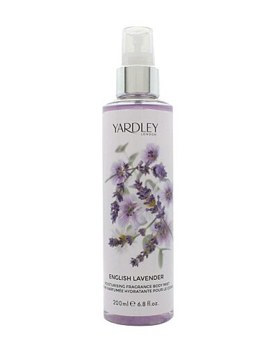 Yardley English Lavender Fragrance Mist 200ml Spray-X347292