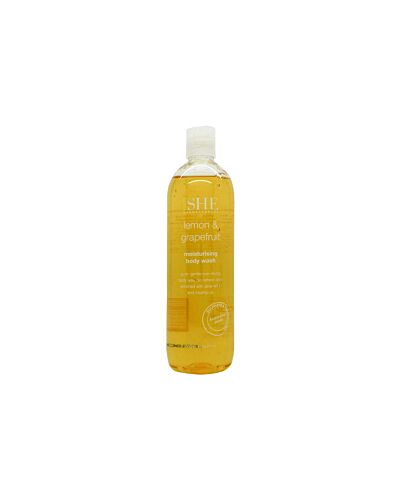 Om She Aromatherapy Lemon & Grapefruit Moisturising Body Wash 500ml-E371510