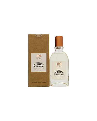 100BON Eau de Thé & Gingembre Refillable Eau de Parfum 50ml Spray-H251074