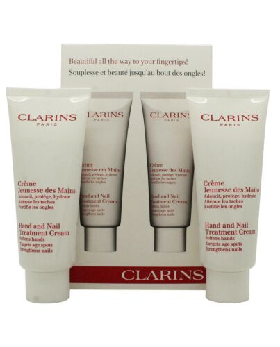 Clarins Gift Set 2 x 100ml Hand & Nail Treatment-W645831