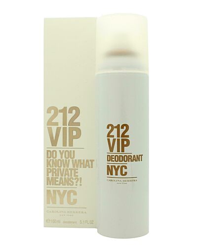 Carolina Herrera 212 VIP Deodorant Spray 150ml-D14642