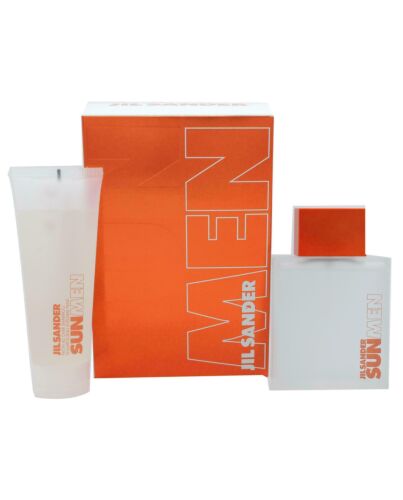 Jil Sander Sun Men Gift Set 75ml EDT + 75ml Fresh All Over Shampoo-G136613