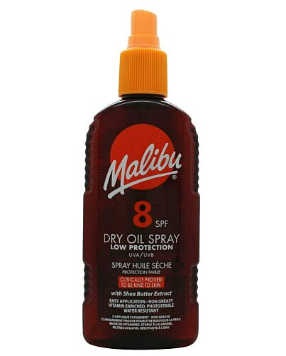 Malibu Sun Dry Oil Spray 200ml SPF8-I422593