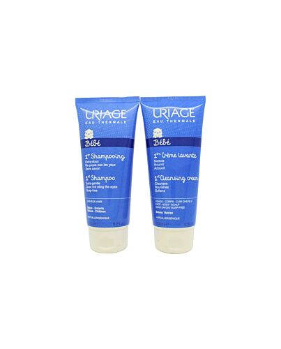 Uriage Gift Set Baby 1st 200ml Cleansing Cream + 200ml Shampoo-H519874