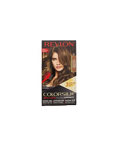 Revlon Luxurious Colorsilk Buttercream Hair Color 126.8ml - 63 Light Golden Brown-L803143
