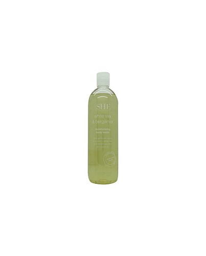 Om She Aromatherapy White Tea & Bergamot Moisturizing  Body Wash 500ml-I463144