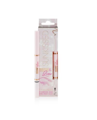 Sunkissed Brow & Line Eyebrow Pencil & Eyeliner Duo 11g - Light Medium-W191762