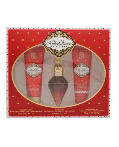 Katy Perry Killer Queen Gift Set 30ml EDP + 75ml Body Lotion + 75ml Shower Gel-V721101