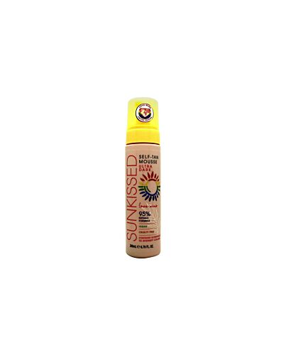 Sunkissed Love Wins 95 Percent Natural Self Tan Mousse 200ml - Ultra Dark-W275762