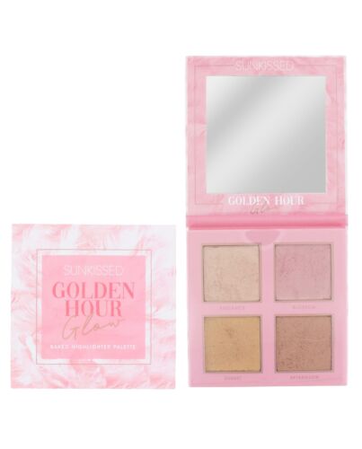 Sunkissed Golden Hour Glow Highlighter Palette 4 x 7g-H467575