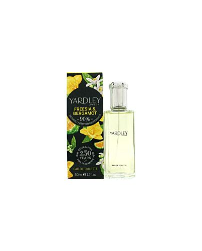 Yardley Freesia & Bergamot Eau de Toilette 50ml Spray-N461882