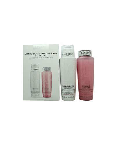 Lancôme Duo Confort Gift Set 400ml Galatée Confort Cleansing Milk + 400ml Tonique Confort Hydrating Toner-G547625