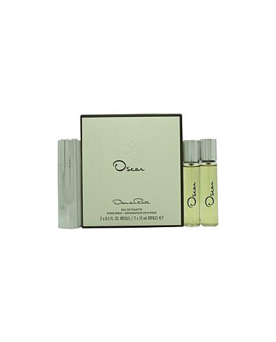 Oscar De La Renta Oscar Gift Set 2 x 15ml EDT + Purse Spray-S239253