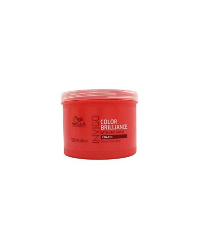 Wella Invigo Color Brilliance Vibrant Color Mask 500ml - For Coarse Hair-H527575