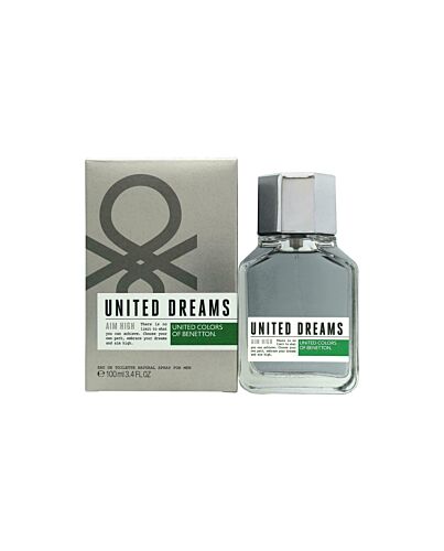 Benetton United Dreams Men Aim High Eau de Toilette 100ml Spray-Y040431
