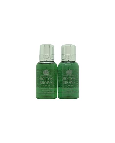 Molton Brown Fabled Juniper Berries & Lapp Pine Gift Set 2 x 30ml Body Wash-J68229