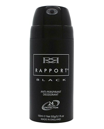 Dana Rapport Black Anti Perspirant Deodorant 150ml Spray-M783416