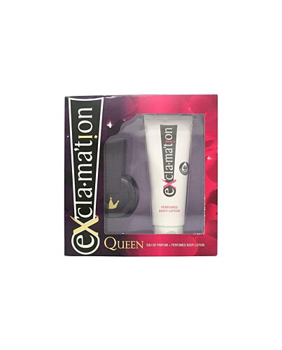 Coty Exclamation Queen Gift Set 30ml EDP + 115ml Body Lotion-B777291