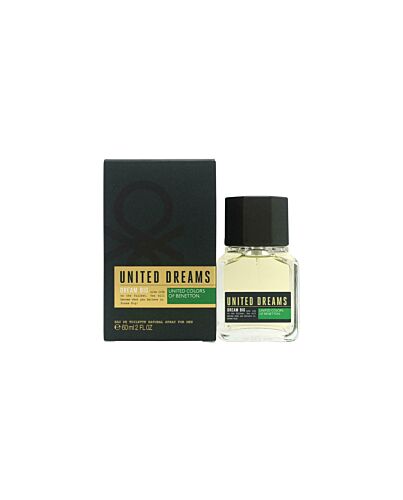 Benetton United Dreams Dream Big for Men Eau de Toilette 60ml Spray-O16886