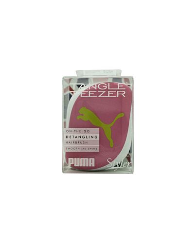 Tangle Teezer X Puma Compact Styler Detangling Hair Brush - Neon Yellow-L003886