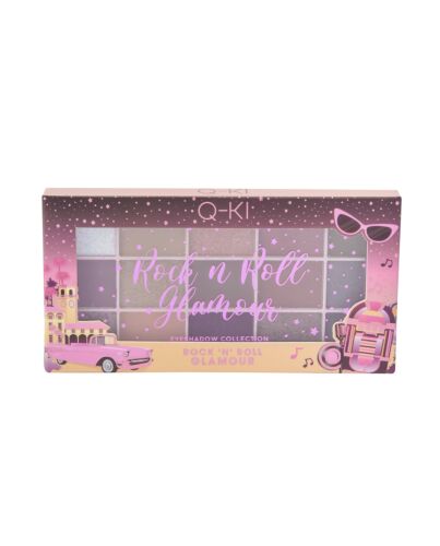 Q-KI Rock 'n' Roll Glamour Eyeshadow Palette 15 x 1.7g-D616739