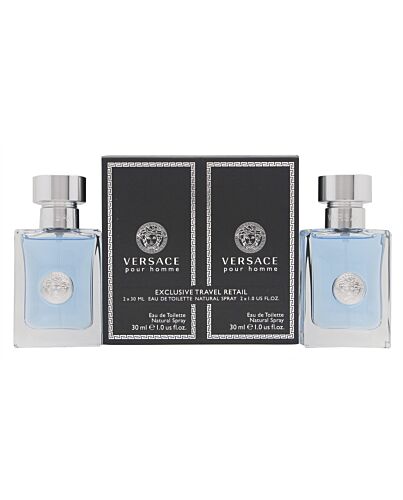 Versace pour Homme Gift Set 2 x 30ml EDT Spray-A032752
