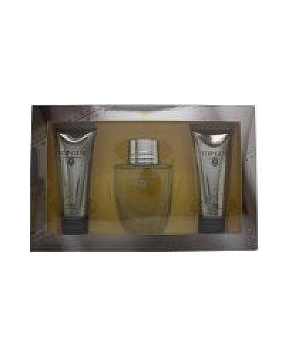 Top Gun Chevron Gift Set 100ml EDT + 100ml Shower Gel + 100ml Aftershave Balm-B546363 | Maznun Fashion