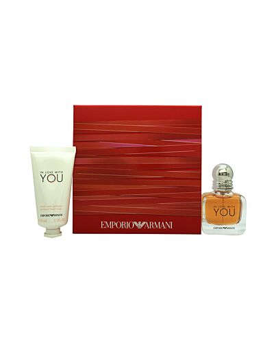 Giorgio Armani Emporio Armani In Love With You for Her Gift Set 30ml EDP + 50ml Hand Cream-S759258