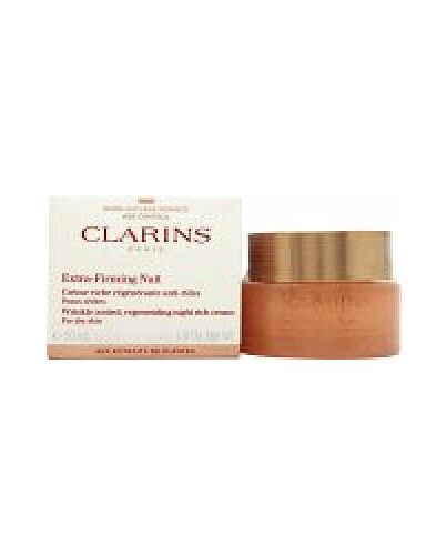 Clarins Extra Firming Wrinkle Control Night Rich Cream 50ml - Dry Skin-T649257