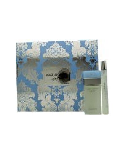 Dolce & Gabbana Light Blue Gift Set 25ml EDT Spray + 10ml EDT Spray-L003892 | Maznun Fashion