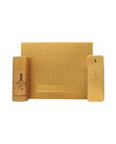 Paco Rabanne 1 Million Gift Set 100ml EDT + 150ml Deo Spray-P19223