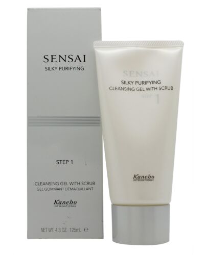 Kanebo Cosmetics Sensai Silky Purifying Step 1 Cleansing Gel with Scrub 125ml-U15847