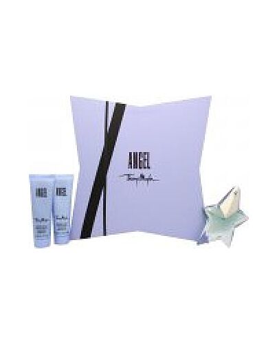 Thierry Mugler Angel Gift Set 25ml EDP + 50ml Body Lotion + 50ml Shower Gel-C681095 | Maznun Fashion