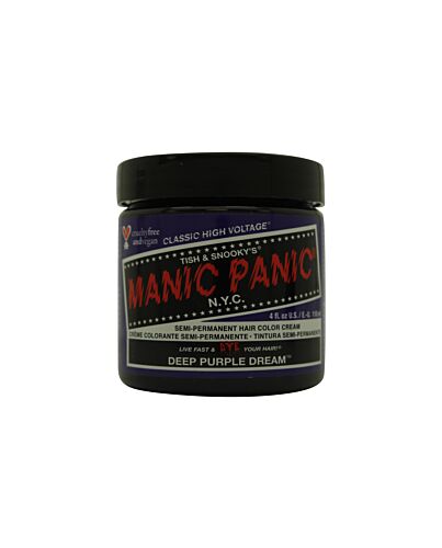 Manic Panic High Voltage Classic Semi-Permanent Hair Colour 118ml - Deep Purple-B806436 | Maznun Fashion