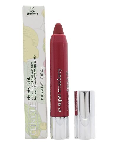 Clinique Chubby Stick Moisturizing Lip Colour Balm 3g - 07 Super Strawberry-A024652