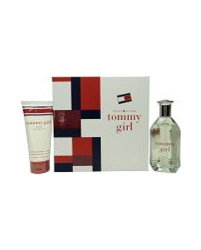 Tommy Hilfiger Tommy Girl Gift Set 100ml EDT + 100ml Body Lotion-W251829 | Maznun Fashion