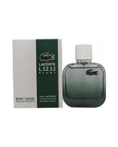 Lacoste L.12.12 Blanc Eau Intense Eau de Toilette 50ml Spray-B746442 | Maznun Fashion