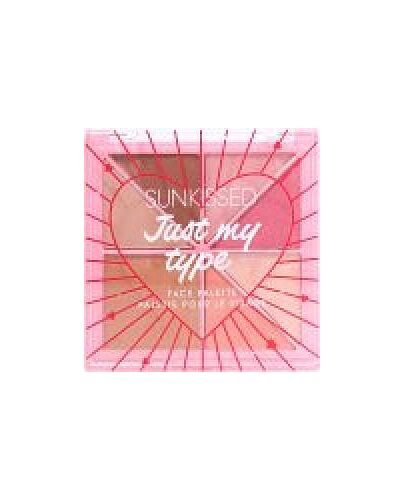 Sunkissed Just My Type Face Palette - 7 Shades-N4280213 | Maznun Fashion