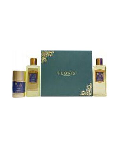 Floris Cefiro Gift Set 250ml Shower Gel + 250ml Shampoo + 75ml Deodorant Stick-B796449 | Maznun Fashion
