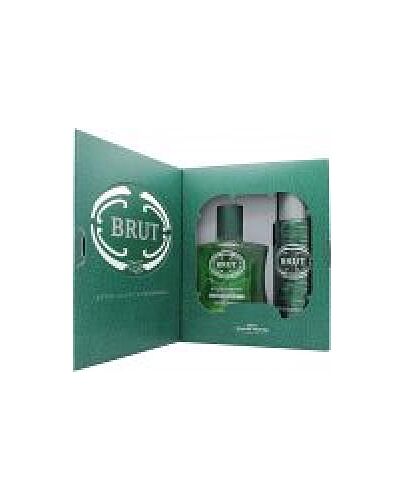 Brut Gift Set 100ml Aftershave + 200ml Deodorant Spray-F9025 | Maznun Fashion